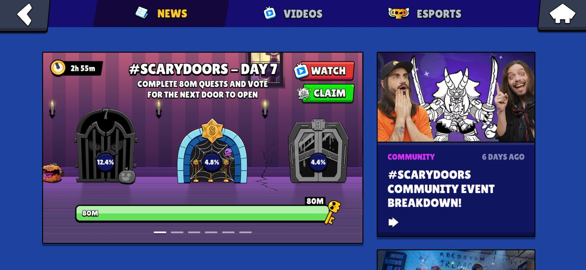 #ScaryDoors #BrawlStars
