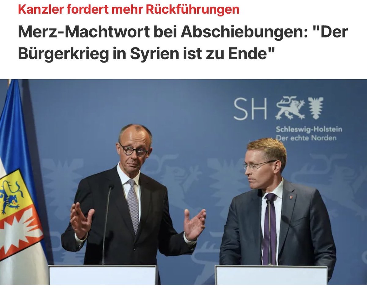 Heute kommt wieder ein Flieger voller Afghanen nach Deutschland. Da ist der ganze Syrien Zirkus nur eine Scheindebatte. Diese Regierung will nicht abschieben und wird nicht abschieben!