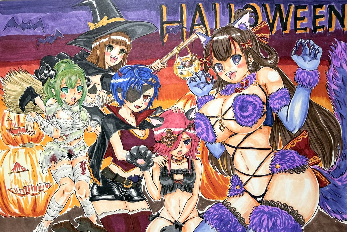 『はろうぃーーーん封結集！！』
#閃乱カグラ　#シノマス
#SenranKagura