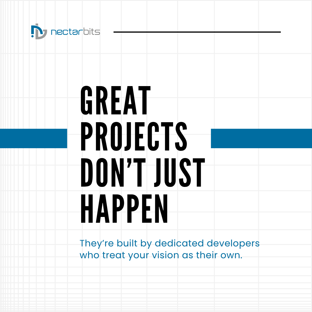 nectarbits's tweet image. Great projects don’t happen by chance — they happen with dedicated developers who own your vision like theirs. 💻✨
#DedicatedDevelopers #HireExperts #RemoteTeam #TechTalent #Nectarbits