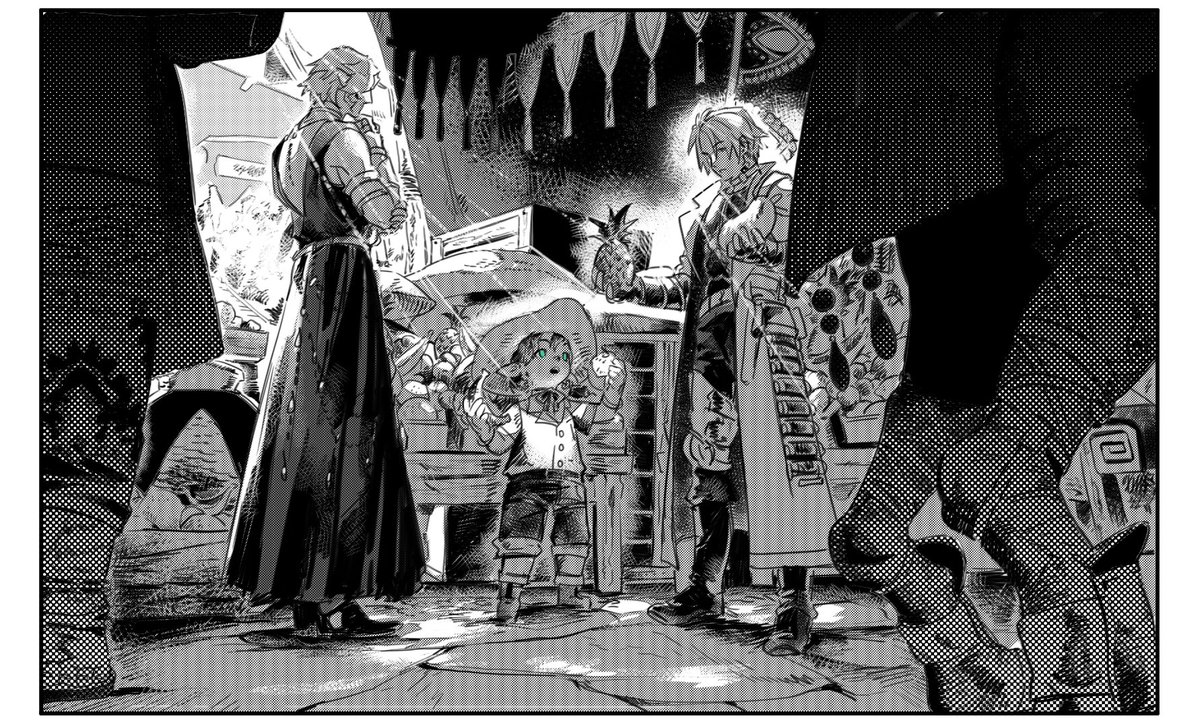 mmediocreman's tweet image. 🙏RTs greatly appreciated!
im accepting BW scene commissions such as these. 
220USD for 2 characters and +45usd for every extra
you can fill in the form below if interested
ty!