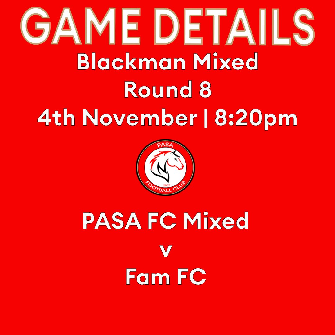 PASAFootball's tweet photo. Time to win! #VamosPASA https://t.co/jYYGG3Q2R8
