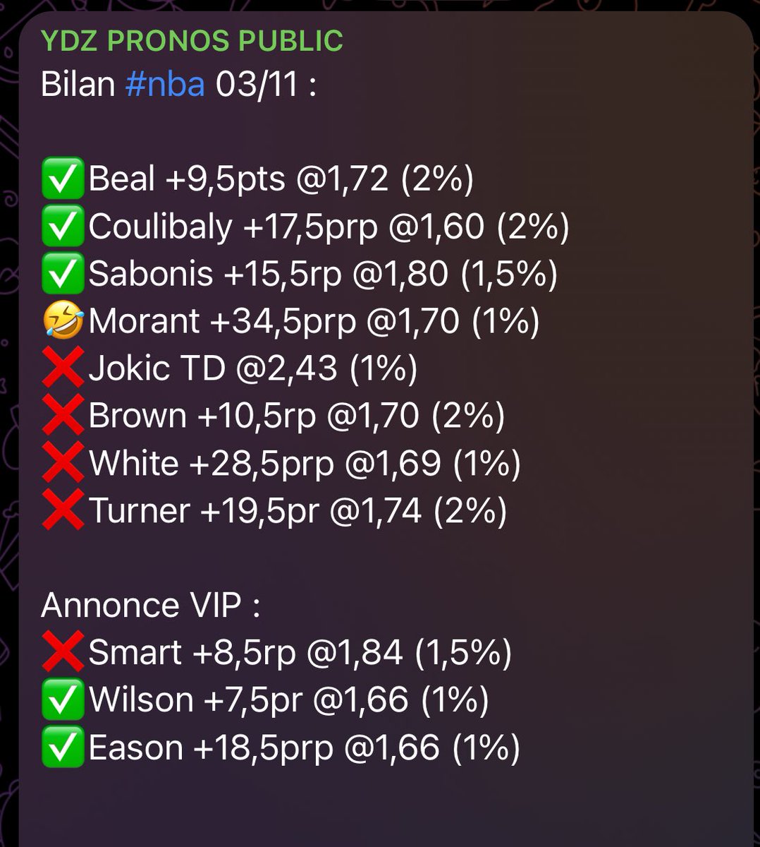 ydz pronos ❄️ tweet media