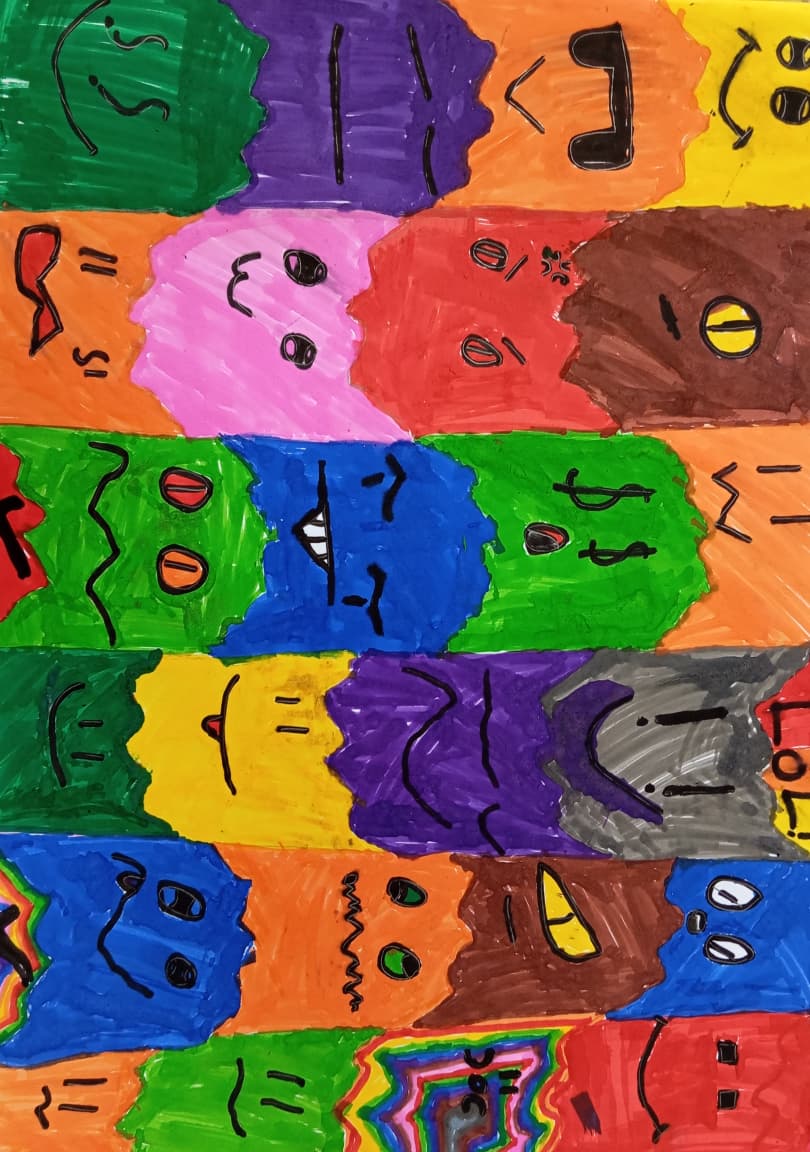 JafferyAcademy's tweet image. Year 4 learners illustrate the relationship between art and math by applying a slide transformation to a square to generate a unique tile that produces a repeating tessellation pattern.

#art #exploringart #intergratedlearning #patterns #juniorschool #jafferyacademymombasa