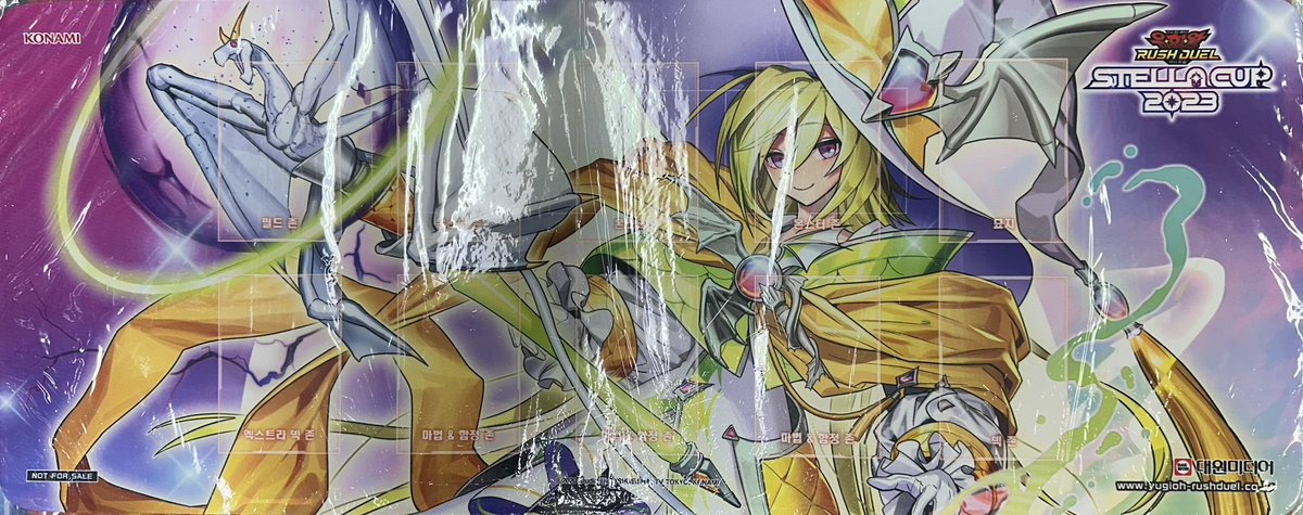 聖麗の凍姫エイス プレイマット 韓国 限定 聖麗の凍姫エイス(