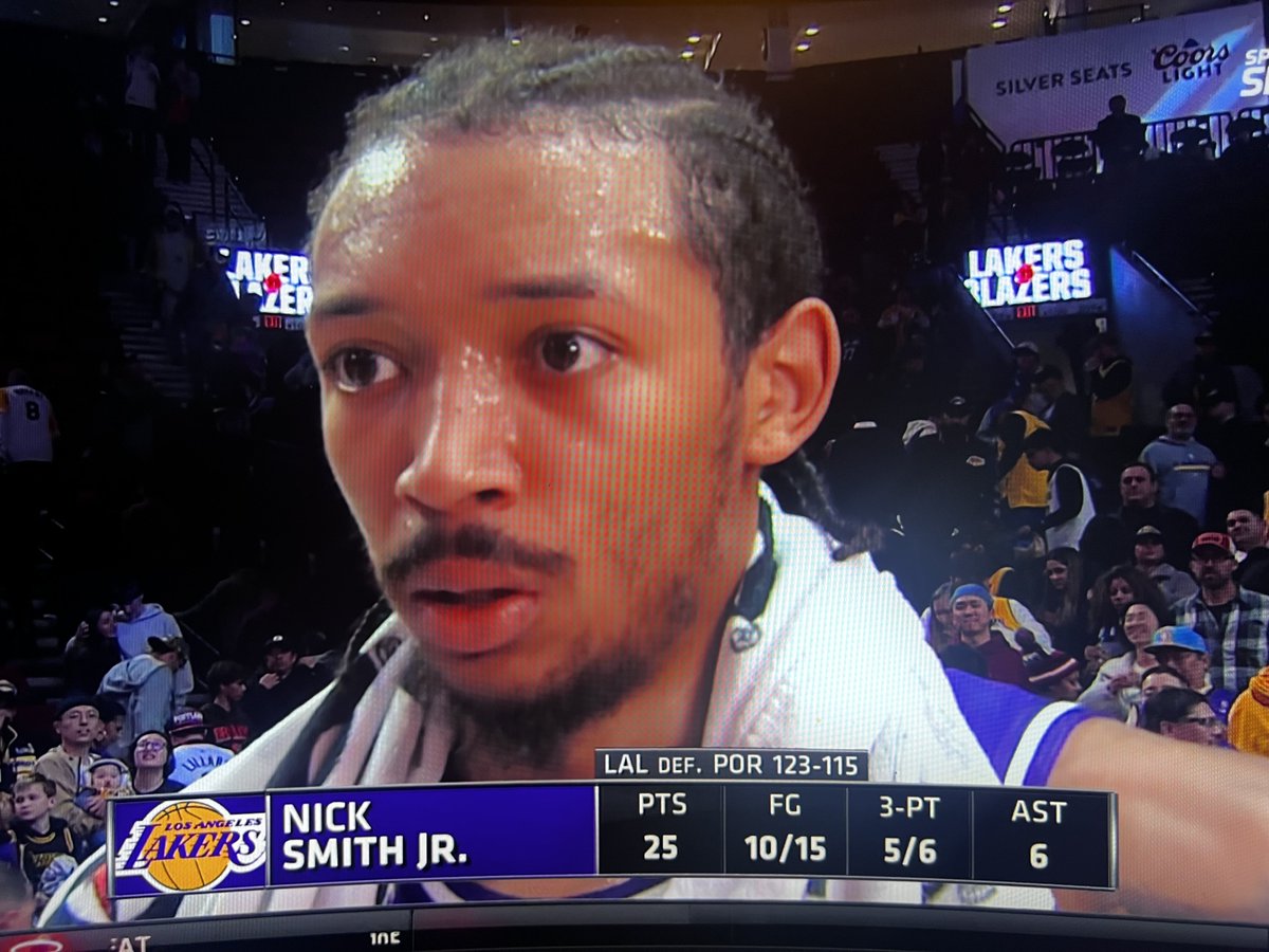 “No way I was missing this one. I get a chance to play and compete.”

Nick Smith Jr on being SICK tonight and still showing up