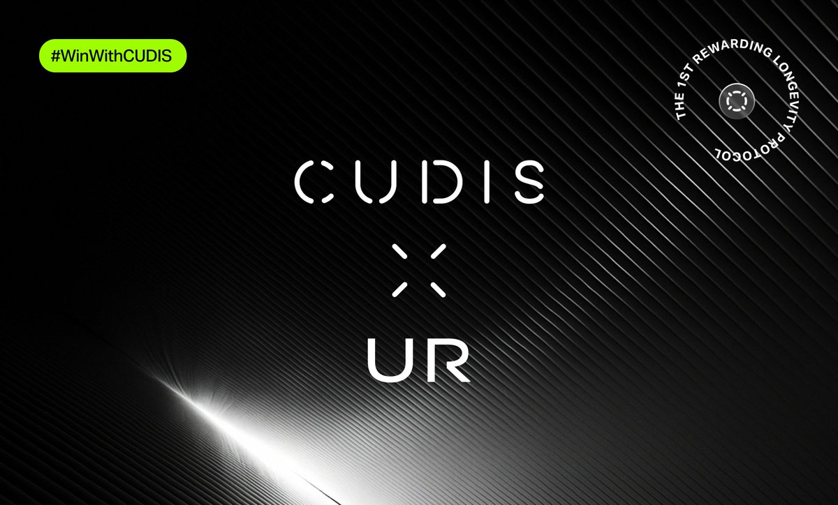 CudisWellness's tweet image. CUDIS is proud to partner with @UR_global to bring payment solutions into the longevity ecosystem.

UR is the united onchain financial platform bridging crypto and fiat! Fully licensed and KYC/AML compliant, UR serves 45+ countries.

All onchain, all in one app!