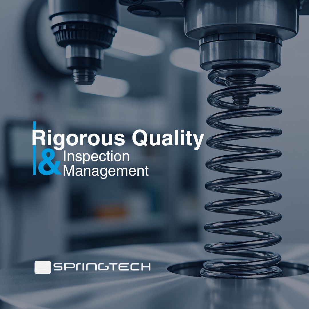 Springtech_UK's tweet image. Quality comes first with our #spring #manufacturing. 👏

We undertake rigorous compliance to customer specification and standards through testing: 

✔️ Load deflection
✔️ Free height
✔️ Spring rate

All underpinned by AS9100D/ISO 9001 standards.

👉 bit.ly/3OncKiC