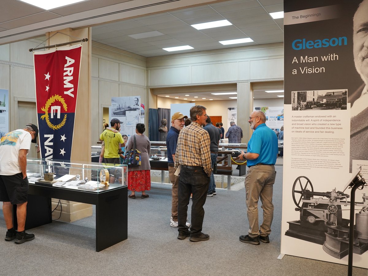 Gleasontweets's tweet image. When visiting The Gleason Works in Rochester, NY, don’t forget to stop by the Historical Lobby Museum, combining historical charme with 160 years of innovation: gleason.com/160 

#gleason #geartechnology #gearhistory #gleason160