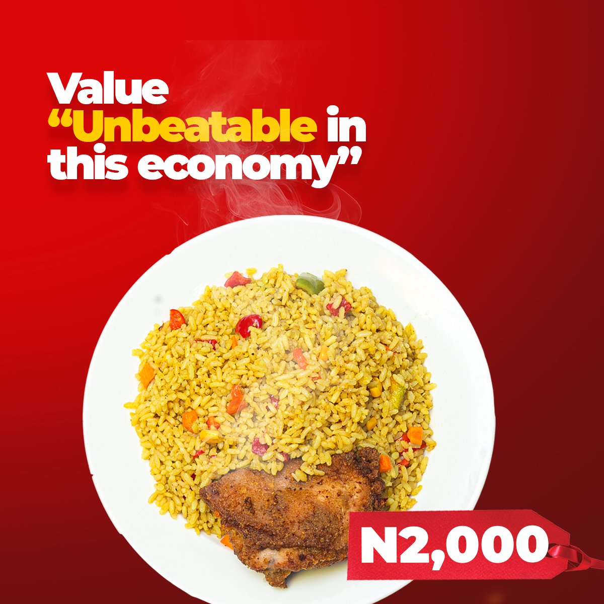 theplacefood_ng's tweet photo. Let’s break down this ₦2K magic ✨

Extra‑large portions + improved taste + real value; save this for later and find your nearest outlet.

#Just2K #ValueMunch https://t.co/LplNqPBrWA