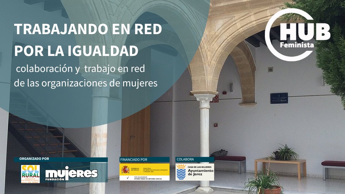 💜 ¡𝗦𝗢𝗟 𝗥𝗨𝗥𝗔𝗟 𝘀𝗲 𝘂𝗻𝗲 𝗮𝗹 #𝗛𝗨𝗕𝗙𝗲𝗺𝗶𝗻𝗶𝘀𝘁𝗮!
📍 Te invitamos al Foro de  intercambio en Jerez de la Frontera
🗓️ 𝟭𝟰/11/𝟮𝟬𝟮𝟱
⚖️ Presentamos el 𝗻𝘂𝗲𝘃𝗼 𝘀𝗲𝗿𝘃𝗶𝗰𝗶𝗼 𝗷𝘂𝗿í𝗱𝗶𝗰𝗼 con <a href="/JuristasThemis/">Juristas Themis</a>
 📩 Inscríbete hubfeminista.org/agenda/sol-rur…