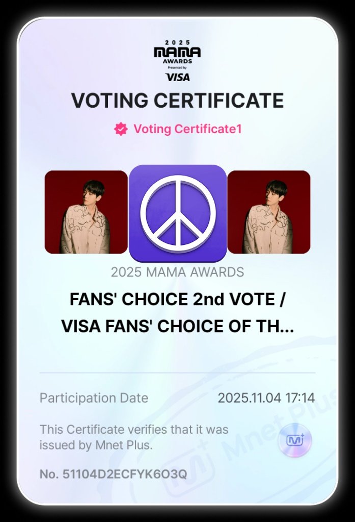 I vote for #BAEKHYUN #2025MAMAVOTE