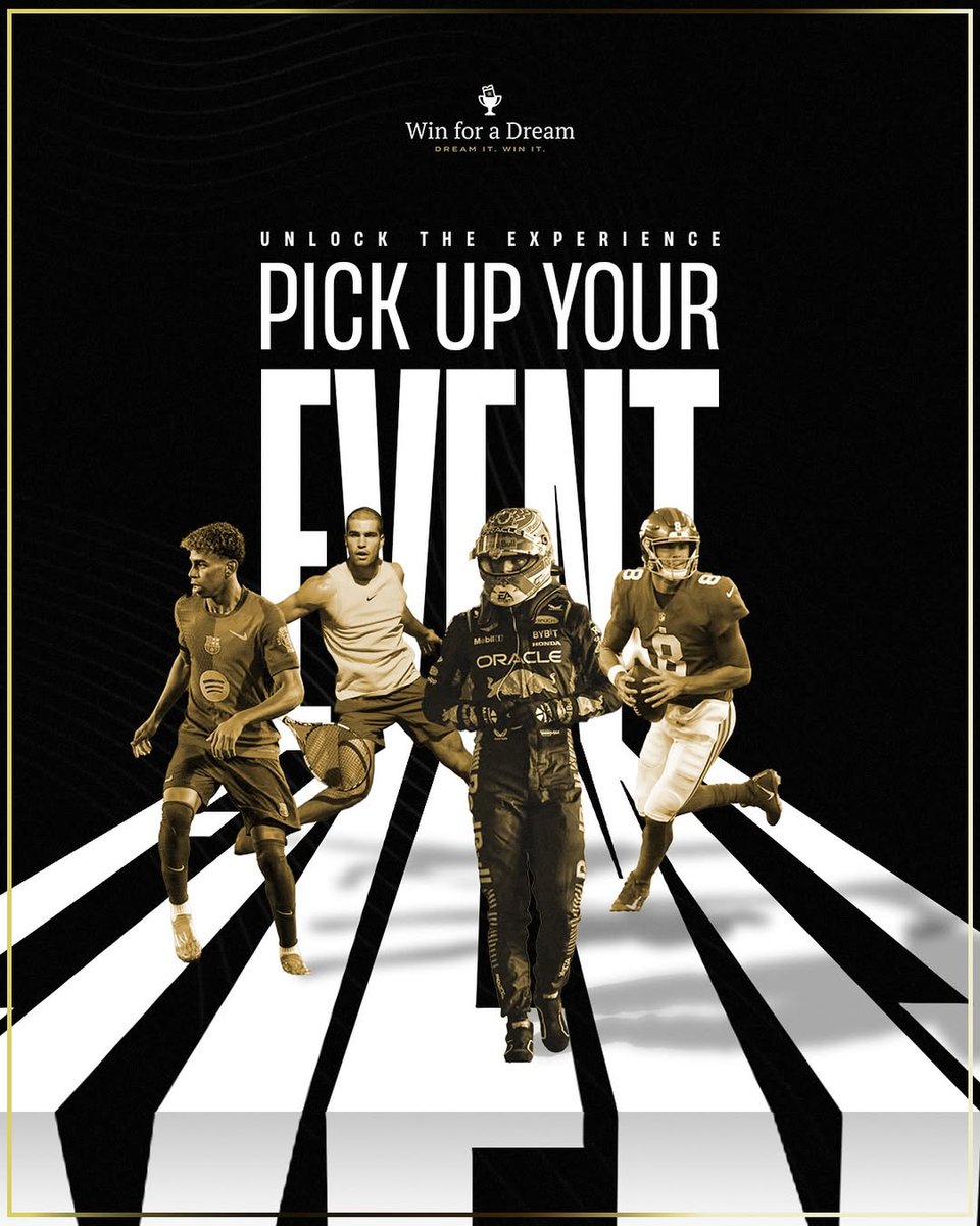 If you love sports, music, and once-in-a-lifetime experiences, this is for you 🎟🔥

It’s super easy to join : just check out our latest draws and try your luck 👇
👉 winforadream.com

Don’t just dream it… Win For A Dream