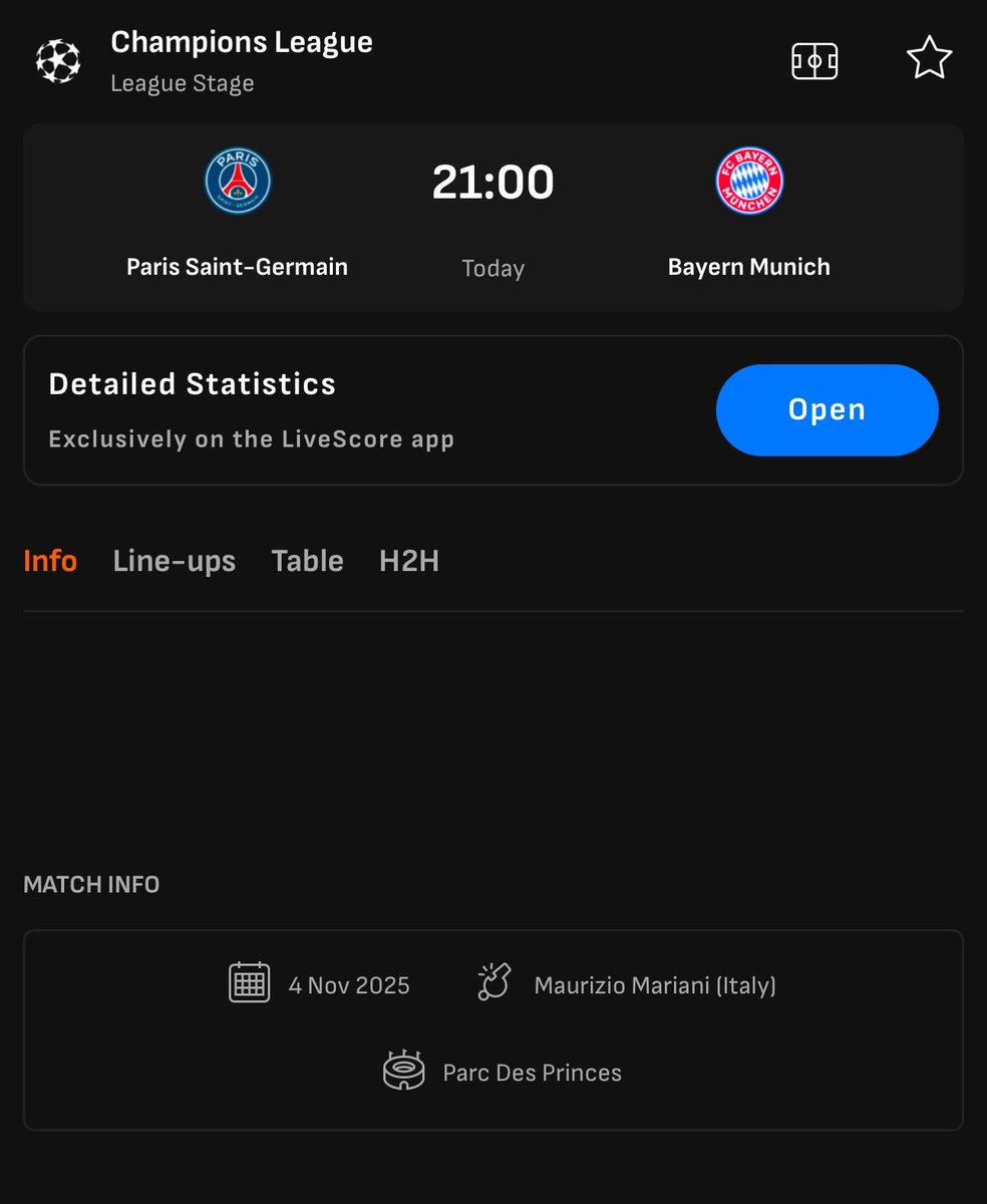 100k For whoever can predict the correct score between PSG and Bayern Munich 

Note: 🚨 Retweet 🔁 and follow