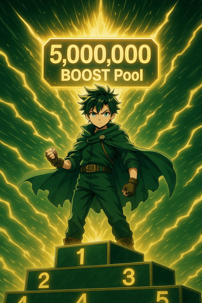 mrmus1n's tweet photo. $BOOST Season 2 - the arena where leaders are born.

The season is heating up,and the race for the top is intense.
5,000,000 $BOOST is at stake,and anyone can climb to the top.

Every action is a step up.
Every day is a new chance.
Show your true BOOST

@boostdotgg @alphabot https://t.co/loMCdqlKKH