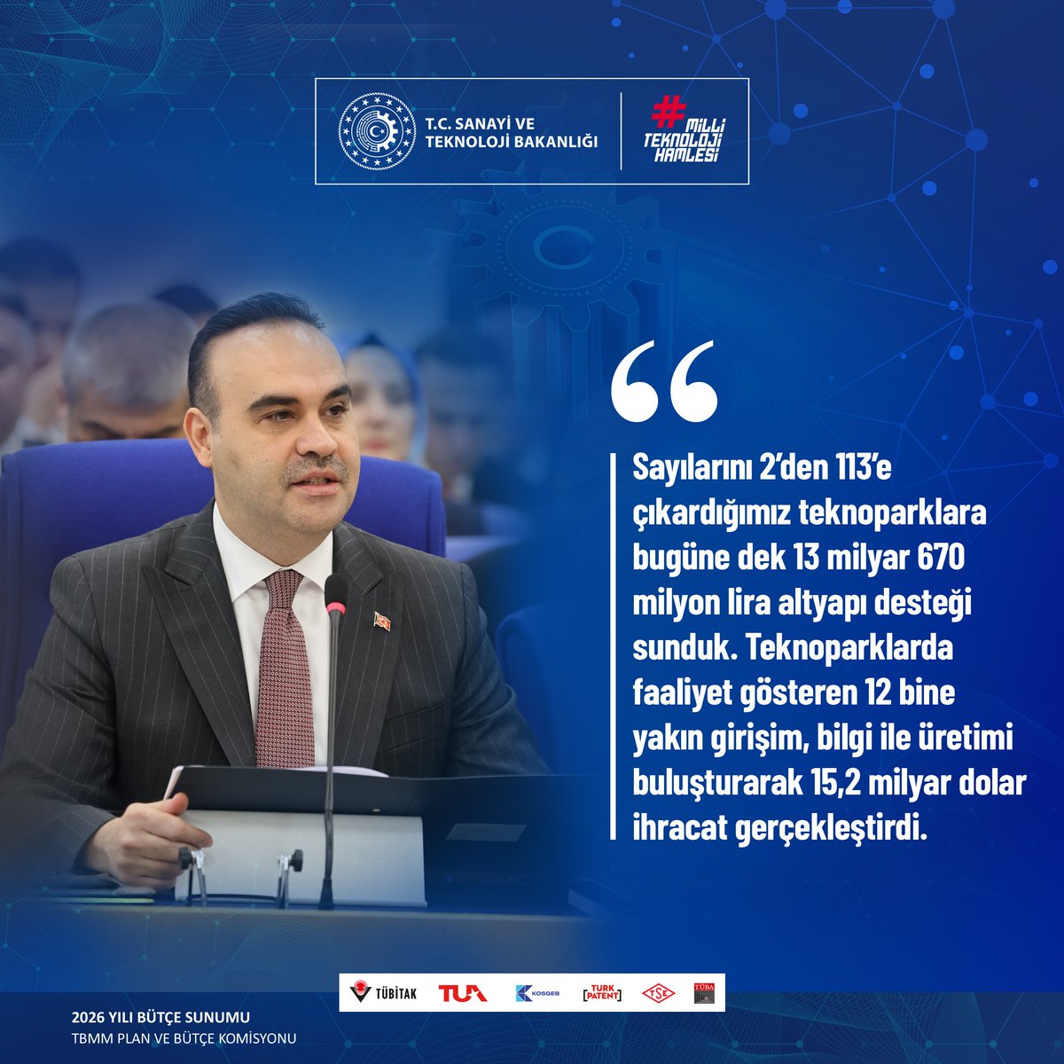 Sanayi ve Teknoloji Bakanlığı tweet media