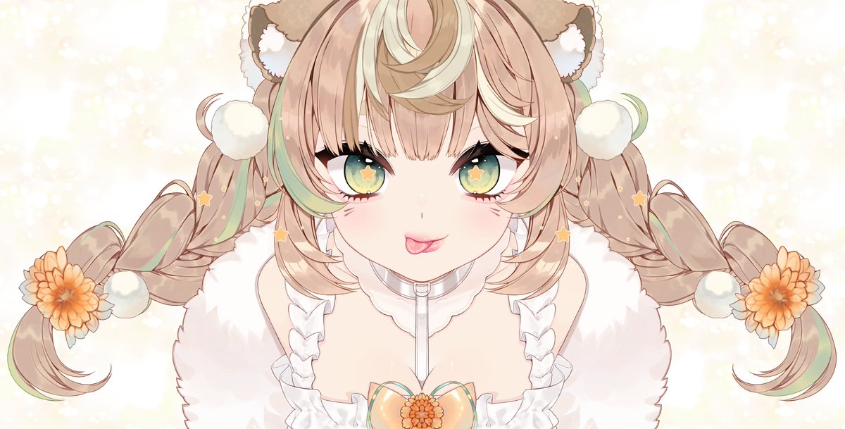 HikikomoriJoSu's tweet image. She&apos;s got me seeing stars!🌟u🌟
by @HoshaUsagi 
Pngs: drive.google.com/drive/folders/…
#DrawDaLion