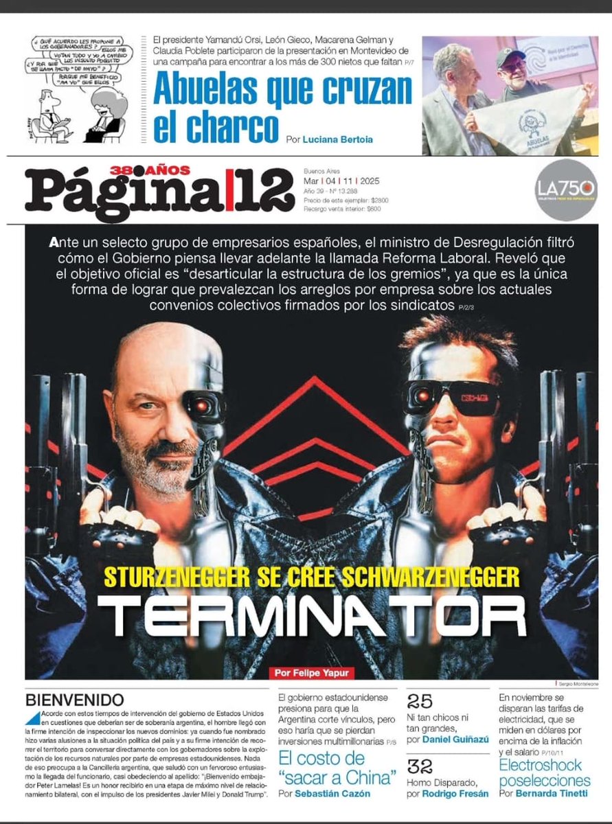 gomezesnecochea's tweet image. Hasta donde llega Sturze con esta locura ???