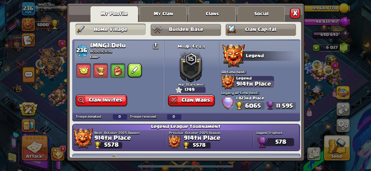 MNG_Delu's tweet image. OCTOBER EOS🇮🇹🌎
First top 1k global since i’ve started to push, and it happened in the toughest season ever, let’s go!! @EsportsMNG #ClashOfClans #eos #Top1000
