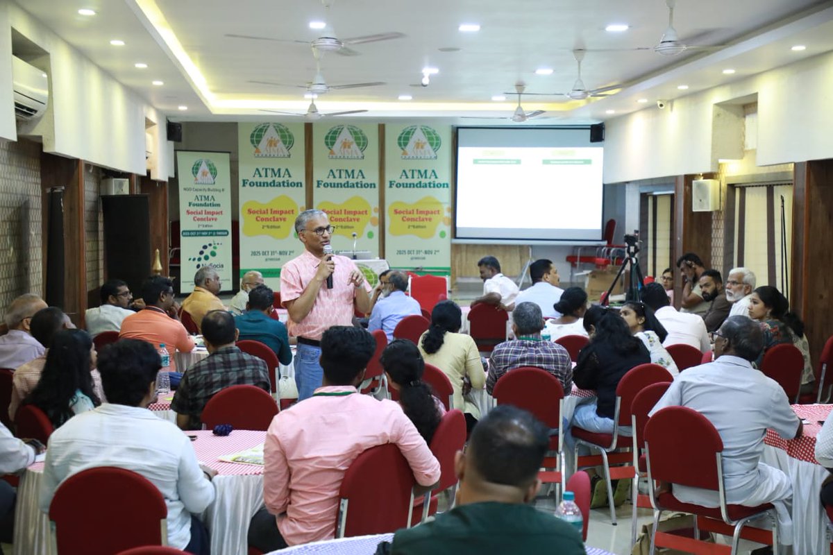 We are pleased to share the highlights of our recent session on “IT Compliance and FCRA,” led by Sri Arun Palassery at the ATMA Social Impact Conclave – II.
We sincerely thank Sri Arun Palassery for his informative and engaging session.
#AtmaFoundation #socialimpactconclave