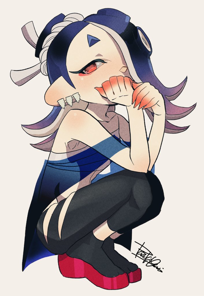 しゃがみフウカちゃん