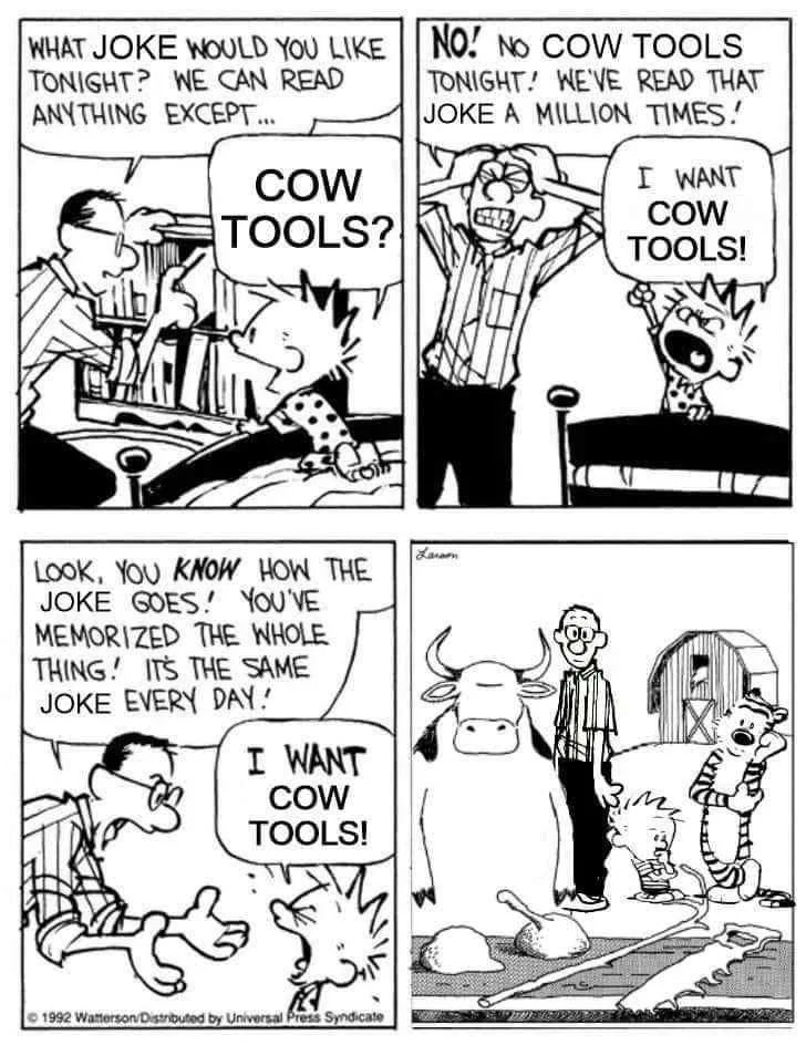 Durante boa parte da minha infância, acho que meus únicos interesses eram Calvin e Hobbes e Far Side, então isso é basic