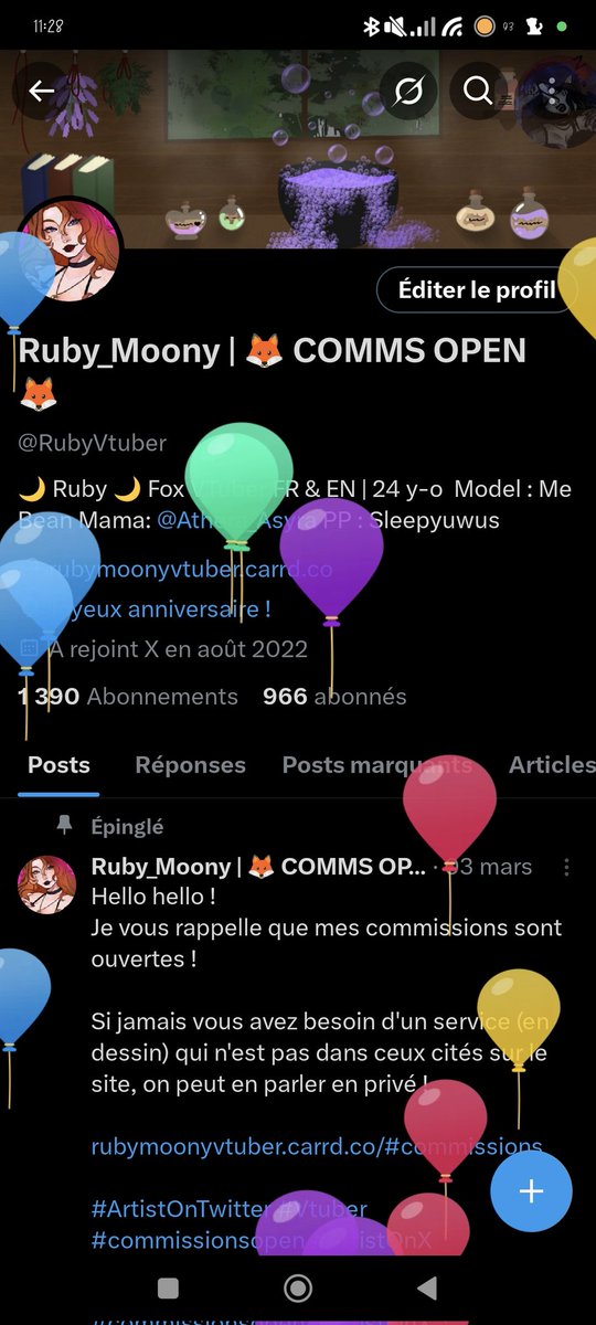 RubyVtuber's tweet image. Coucou c'est le post de l'année, bisous ❤
(Le quart de siècle ayé)