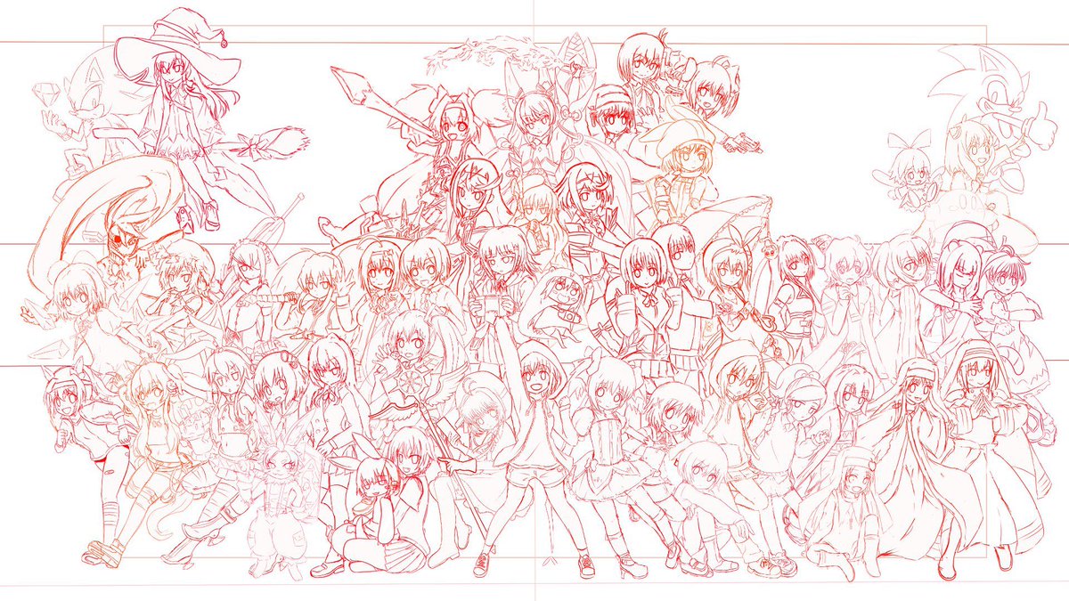 僕が描いた絵 I tried drawing a rabbit hole #illustration