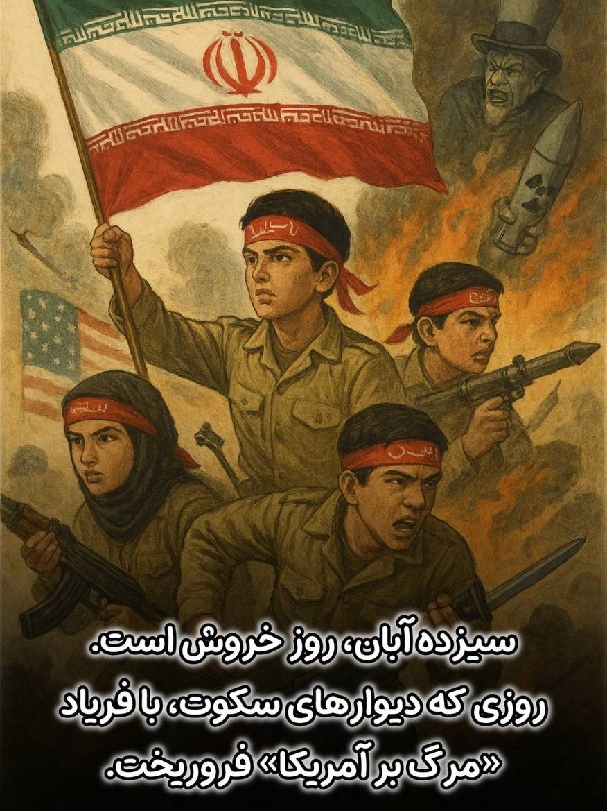 ما نسل فریادیم، نه سازش!
آمده‌ایم تا ادامه دهیم، نه تا فراموش کنیم.
#GreatSatan
#ملت_بیدار