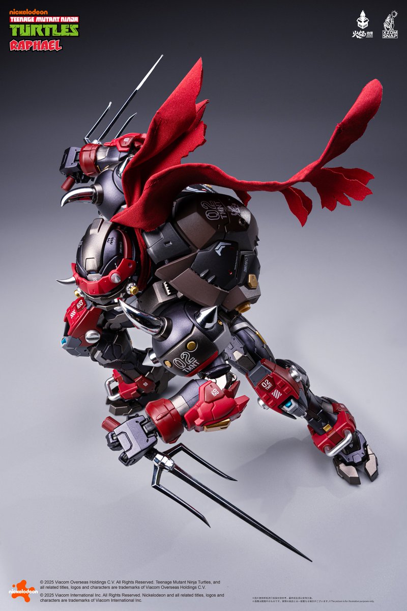 via HEATBOYS (weibo) HEATBOYS Teenage Mutant Ninja Turtles Raphael