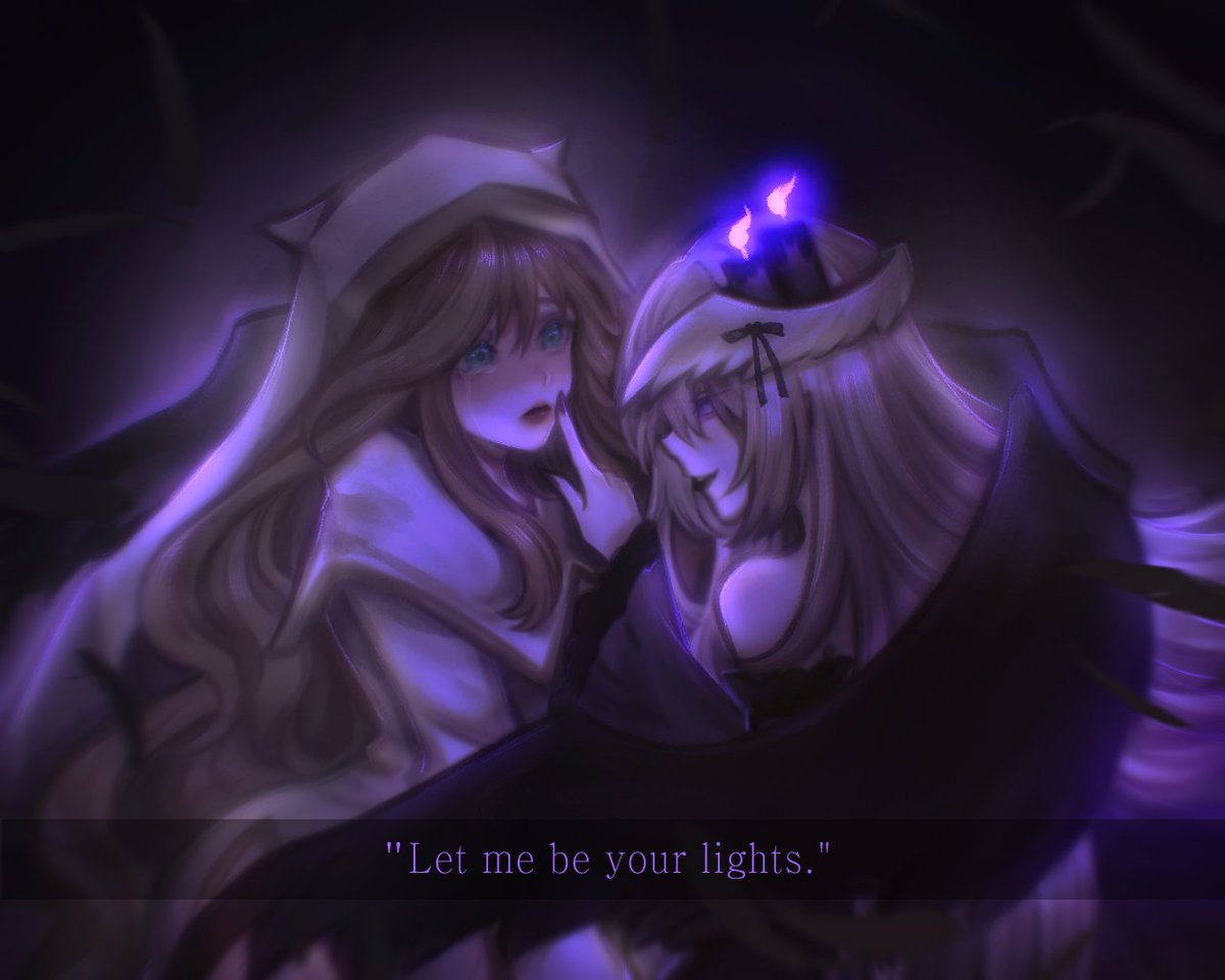 The Heretic &amp; The Pure Believer 
｢แม่ชีผู้สูญสิ้นศรัทธา &amp; นักบุญผู้มีศรัทธาบริสุทธิ์｣

✦ Commission for มู่ หลิน | ❁⃘*𝚝𝚑𝚊𝚗𝚔 𝚢𝚘𝚞 ˊ˗ ✦ฺ

#commissionTH