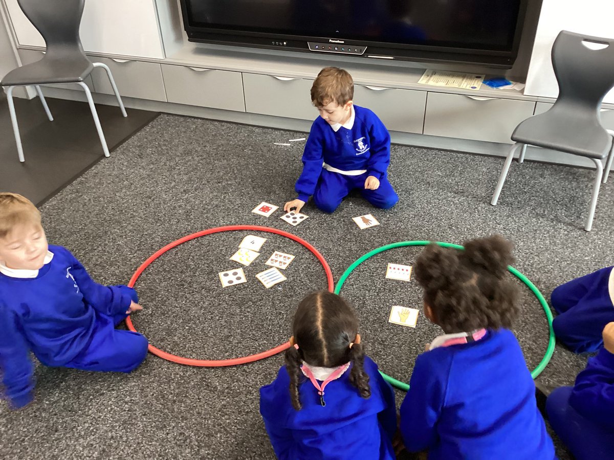 StCuthbertsPri's tweet image. Reception have been working on recognising 4 &amp;amp; 5. We worked together in groups to sort different representations of 4 &amp;amp; 5. #StCuthbertsEYFS #StCuthbertsMaths