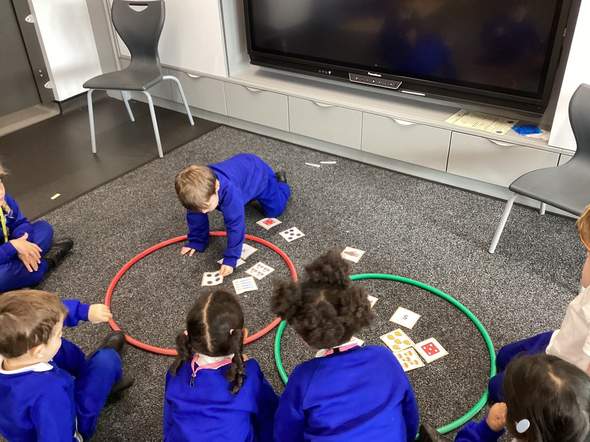 StCuthbertsPri's tweet image. Reception have been working on recognising 4 &amp;amp; 5. We worked together in groups to sort different representations of 4 &amp;amp; 5. #StCuthbertsEYFS #StCuthbertsMaths