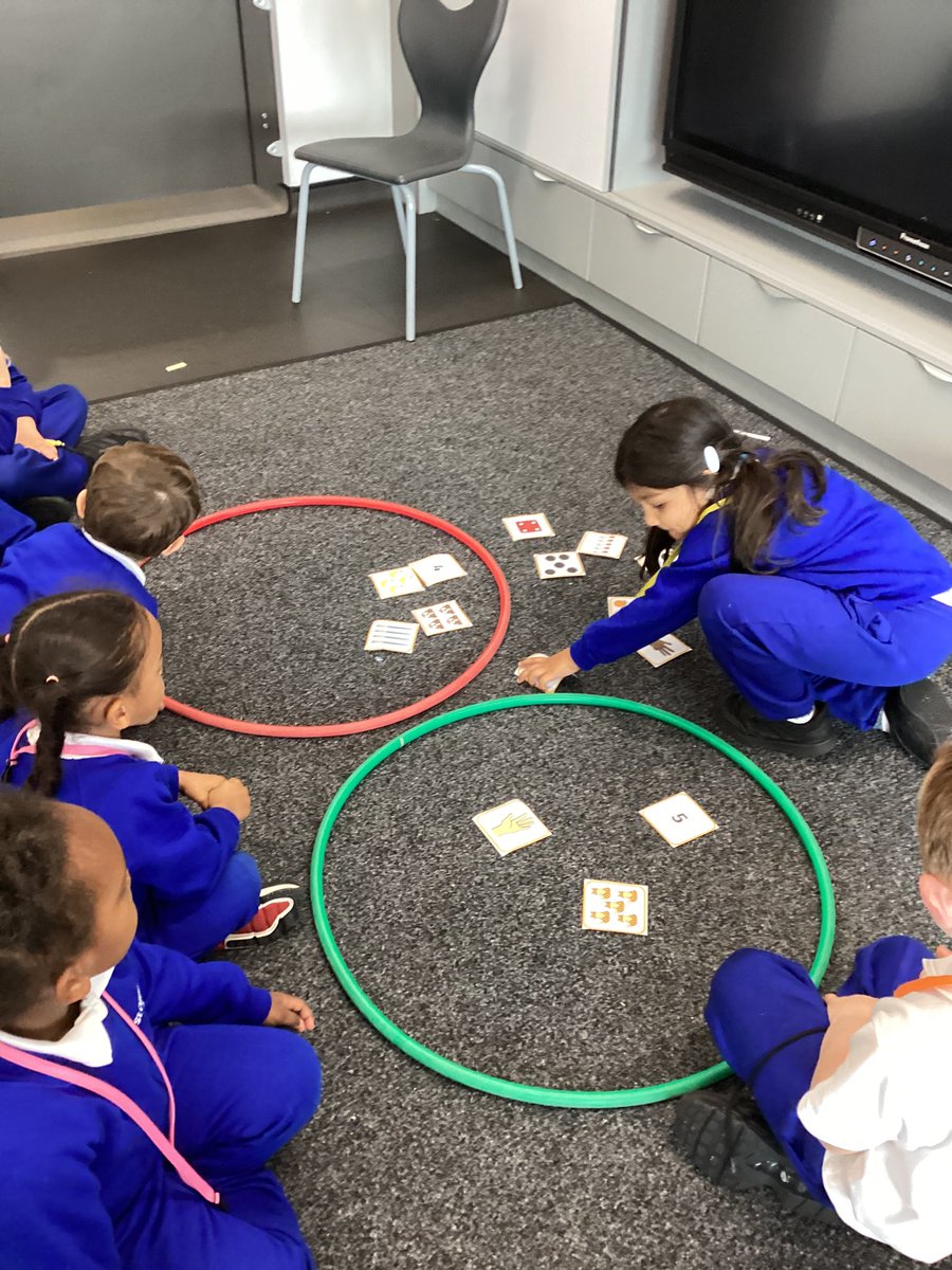 StCuthbertsPri's tweet image. Reception have been working on recognising 4 &amp;amp; 5. We worked together in groups to sort different representations of 4 &amp;amp; 5. #StCuthbertsEYFS #StCuthbertsMaths