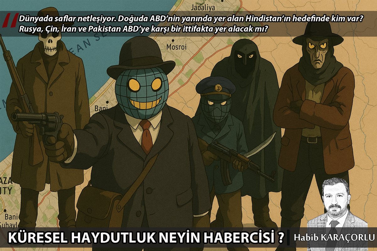 Dünyada saflar netleşiyor. 
Doğuda ABD’nin yanında yer alan Hindistan’ın hedefinde kim var? 
Rusya, Çin, İran ve Pakistan ABD’ye karşı bir ittifakta yer alacak mı? 
ABD ve müttefikleri ile Rusya arasında çıkacak bir savaşta Türkiye’nin safı ne olacak? 
İngiltere Eurofighter savaş