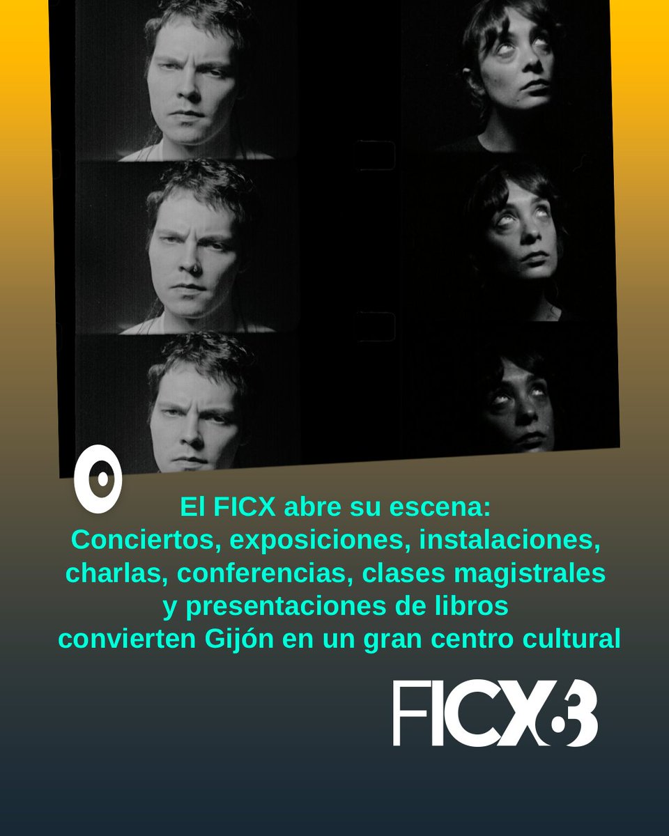 🚨 El FICX abre su escena: Conciertos, exposiciones, instalaciones, charlas, conferencias, clases magistrales y presentaciones de libros convierten Gijón en un gran centro cultural. 

ℹ️ ficx.tv/el-ficx-abre-s…