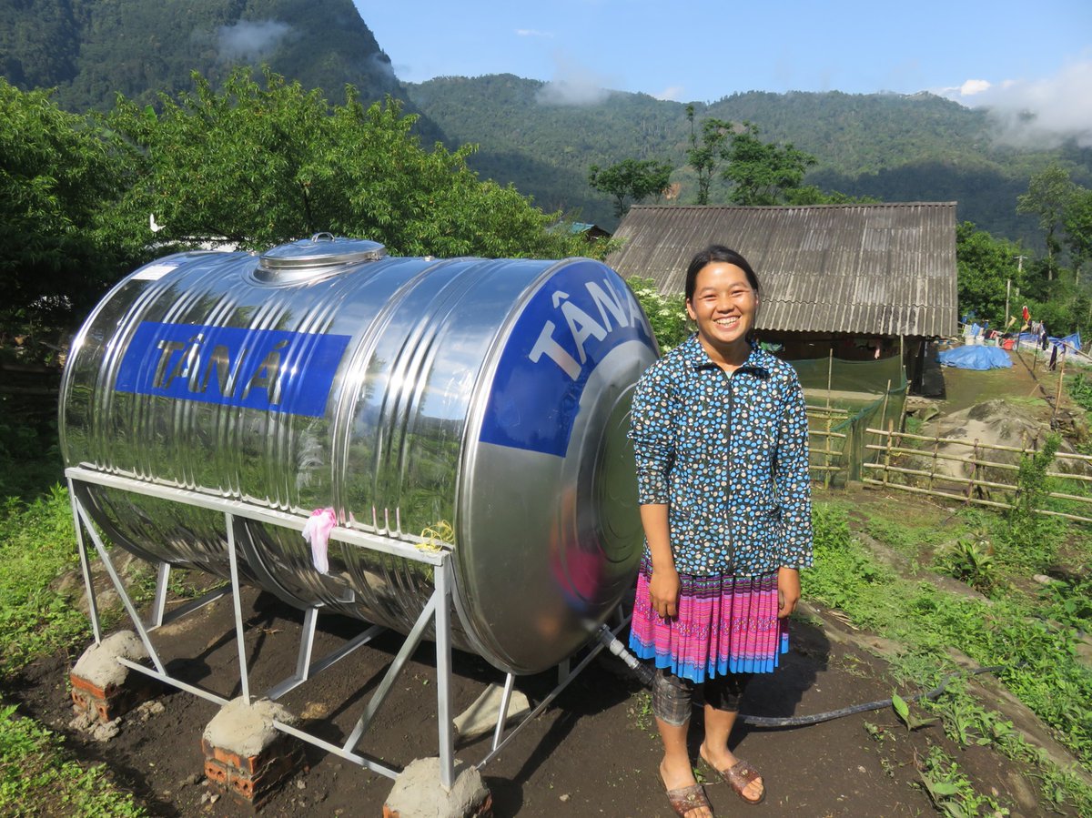 🇫🇯 Women such as Mereani received plumbing training, enabling them to maintain their homes' WASH facilities
🇻🇳 As part of a project funded by Australia's <a href="/dfat/">Department of Foreign Affairs and Trade 🇦🇺</a>,   Habitat helped disadvantaged H'mong families build decent houses that included a water system