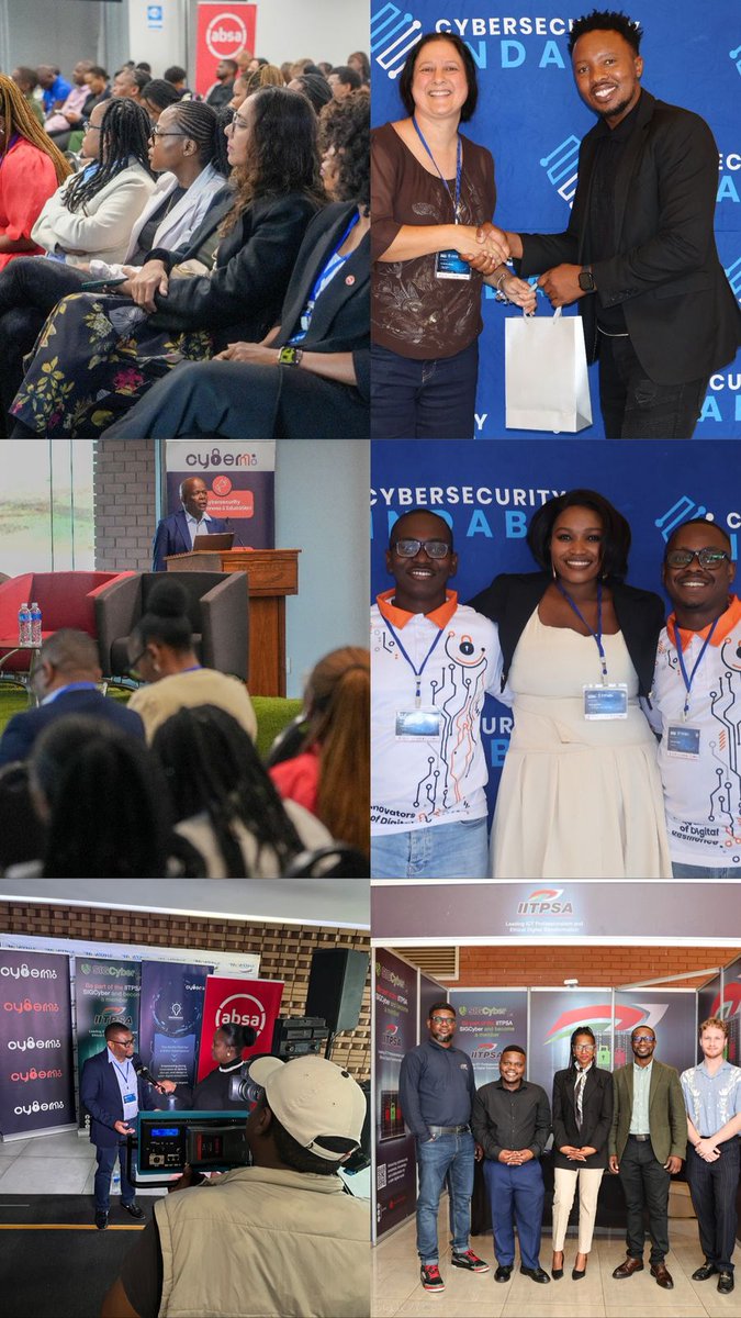 Next stop on the GoDigital journey: The Second Annual Cybersecurity Indaba 🔐

The conversation shifted from career pathways to protecting the digital future, industry leaders, policymakers, academia, and innovators gathered to tackle: How do we build a cyber-secure South Africa?