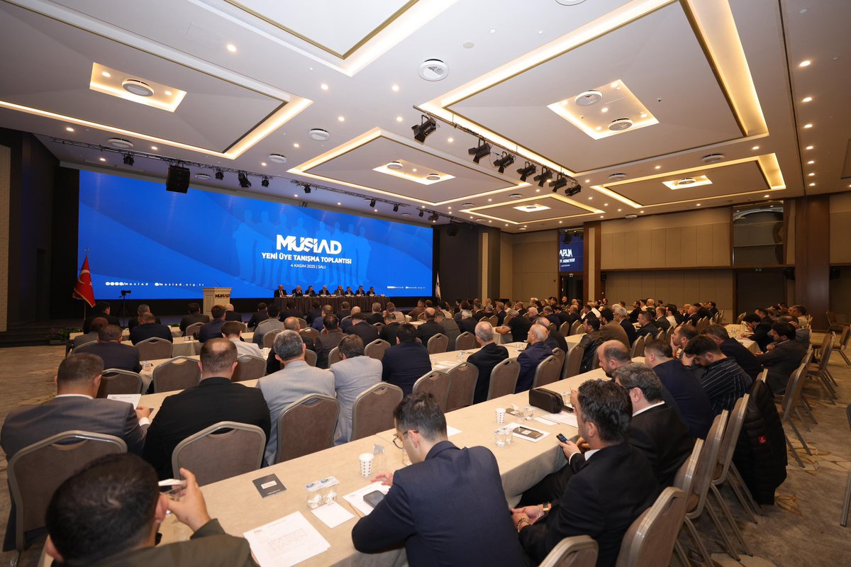 Yurt İçi Teşkilatlanma Komisyonumuz tarafından Genel Merkezimizde gerçekleştirilen Yeni Üyelerle Tanışma Toplantımızda, ailemize yeni katılan üyelerimizle bir araya geldik, çalışmalarımızı ve faaliyetlerimizi aktardık. 

MÜSİAD olarak bizler bu büyük ailede bir ve beraber olmayı,