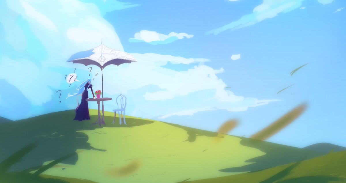 zhulock's tweet image. Немного доработала фон с Ехидной из старого рисунка, чтоб поставить его на оформление..

#rezero #echidna