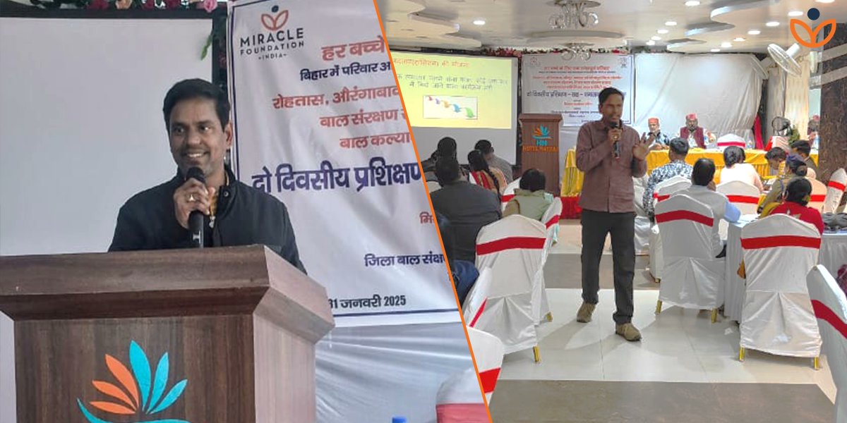 Today, we honour Deepak Kumar, Social Worker at the District Child Protection Unit in Rohtas (Sasaram), Bihar, whose leadership has been at the heart of strengthening child protection systems in his district.

By promoting family-based care approaches through structured