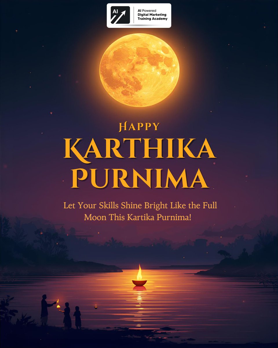 AIPDMA_Official's tweet image. 🌕✨ Happy Kartika Purnima! ✨🌕

Let your mind shine as bright as the full moon keep learning, growing, and glowing with positivity and purpose. 💫📚

#KartikaPurnima #KeepLearning #CareerGrowth #StudentSuccess #PositiveVibes #AIPDMA