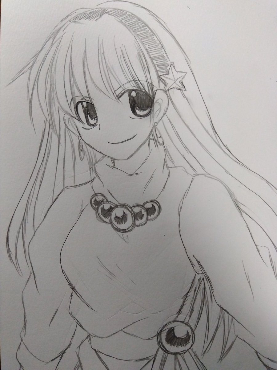 生きてます。重度の鬱に悩まされながらもなんとか…
編み物を始めて編み物に集中することにより少し心穏やかでいられてます。今日は体調、心共に安定していたので絵を描きました。いい推しの麻宮アテナちゃんを。初心に返って94バージョン

#いい推しの日