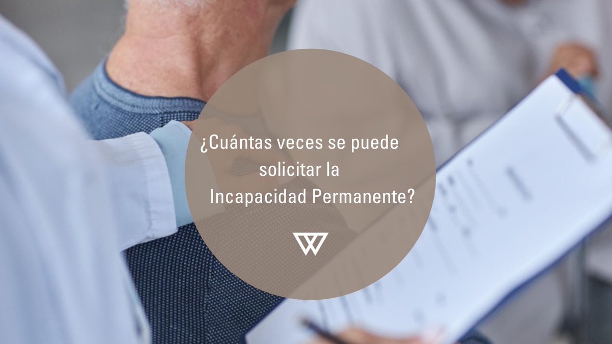 ¿Cuántas veces se puede solicitar una Incapacidad Permanente? 🤔

Descubre cuándo puedes volver a pedirla 👉 velazquezyvilla.es/cuantas-veces-…

#IncapacidadLaboral #DerechoLaboral