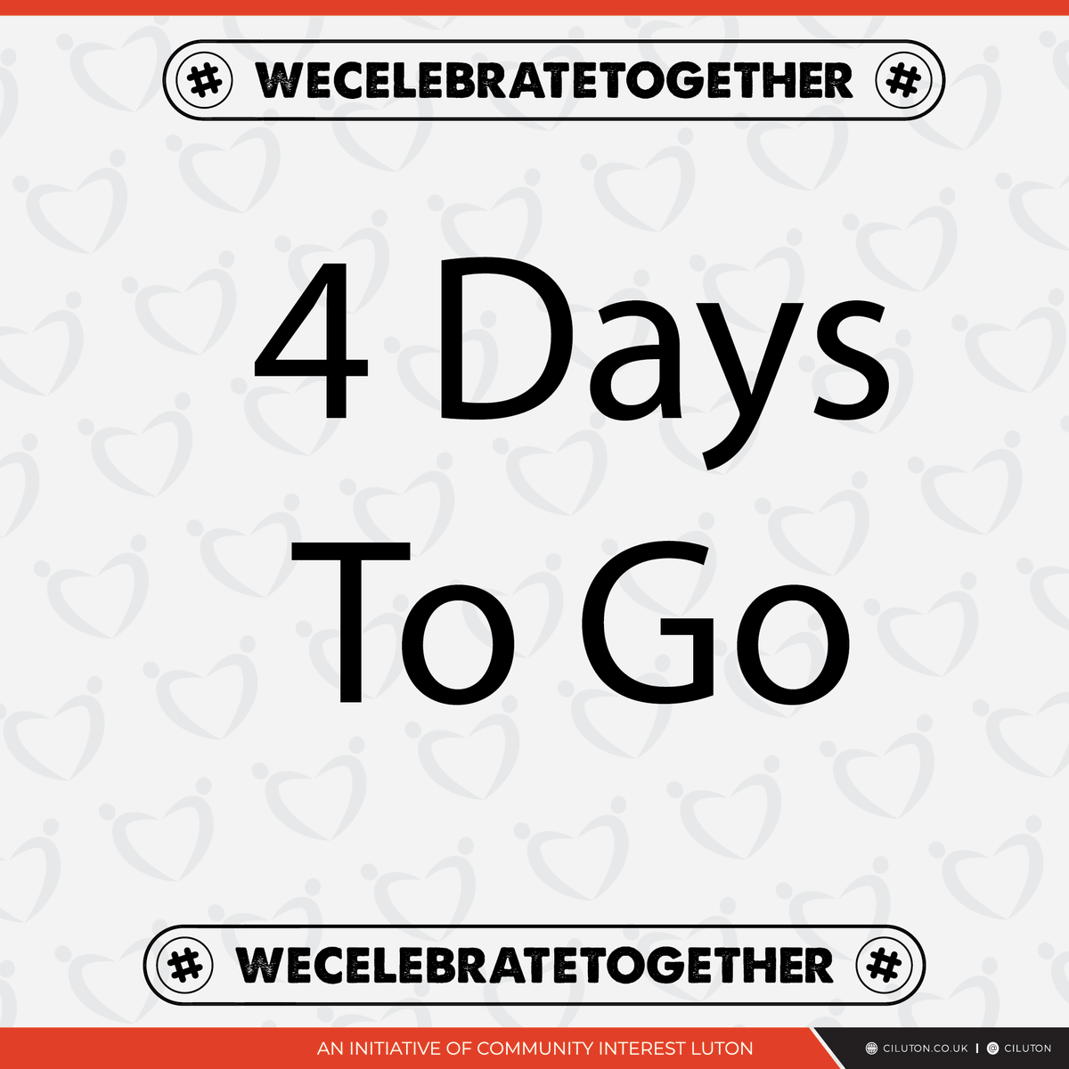 The countdown is on! ⏰ 

Just 4 days until the Luton &amp; Bedfordshire Community Awards.

We’re so excited to see everyone and honour the everyday heroes who make a big difference in our community. ❤️

#WeCelebrateTogether #LocalHeroes #LutonandBeds