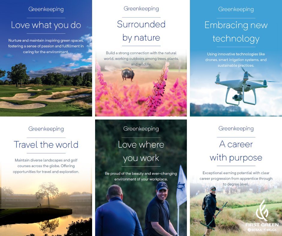 JennyBigga's tweet photo. It's #GreenCareers week! Greenkeeping is about more than turf 🌿
It’s also about protecting nature, supporting wildlife and managing sustainable habitats every day.
#GreenCareersWeek #GCW2025 #GreenCareers #FirstGreen #GreenkeepersMakeGolfHappen https://t.co/1XjBtZDpkH