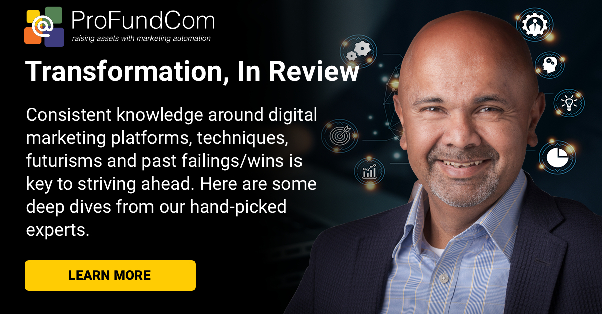 ProFundCom's tweet image. Fund marketing is evolving fast - from bot traffic to always-on digital channels. Our Oct roundup explores how the best marketers are staying human in a complex world:

botd.ltd/?m60rp 

#FundMarketing #DigitalStrategy #InvestorComms #AssetManagement