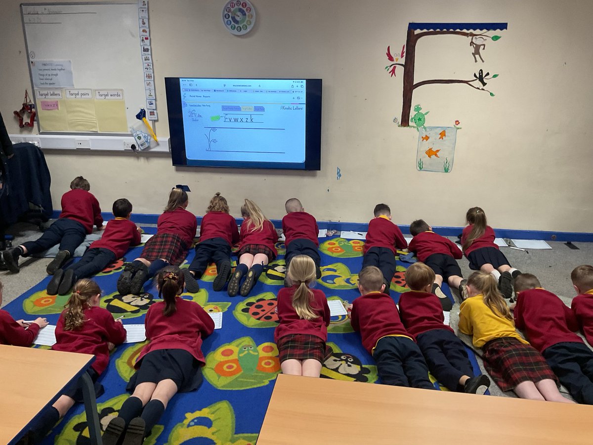 Such a privilege to see the <a href="/KineticLetters/">Kinetic Letters</a> lessons in <a href="/StJamesYear1/">Chorley St James Year 1</a> and <a href="/StJamesYear2/">Chorley St James Year 2</a> this morning whilst showing some visitors from a local school around. <a href="/StJamesChorley/">Chorley St James</a>