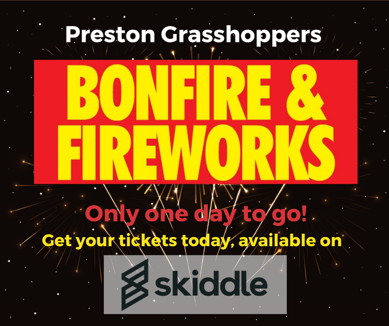 Just one day to go and it's Bonfire Night - come and join us.
Tickets are selling fast for our spectacular fireworks display and family fairground. You can only purchase tickets in advance - so don't miss out - secure you tickets today.
pgrfc.co.uk/news/just-one-…