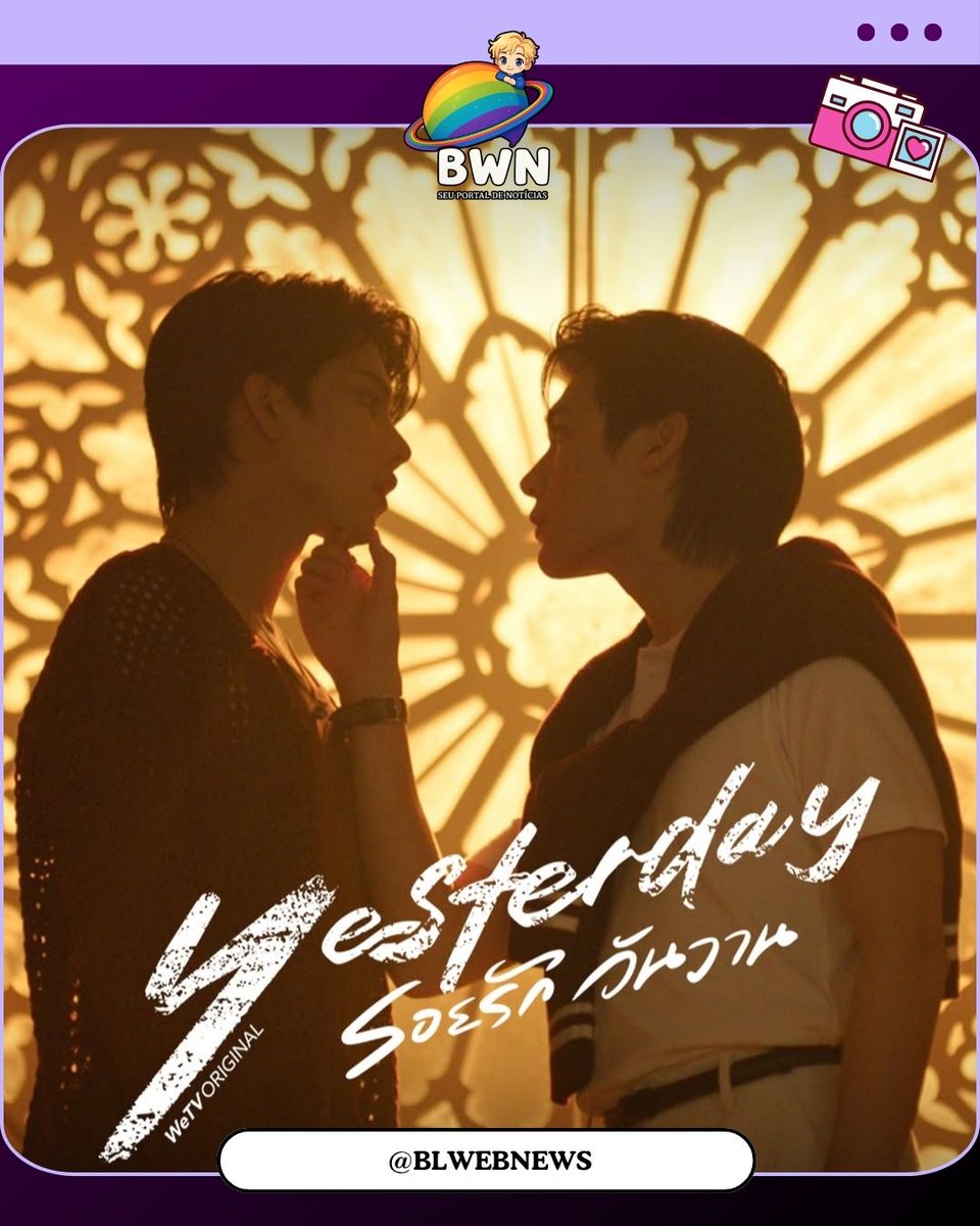 BLWebNews's tweet image. ✨ Um reencontro entre amor, ambição e destino.
“Yesterday”, novo BL protagonizado por Fort e Peat, adapta a famosa novel chinesa em uma trama sobre rivalidade, desejo e o poder de um sentimento que resiste ao tempo.

📺 Em breve!

#YesterdayTheSeries #WeTVAlwaysMore2026